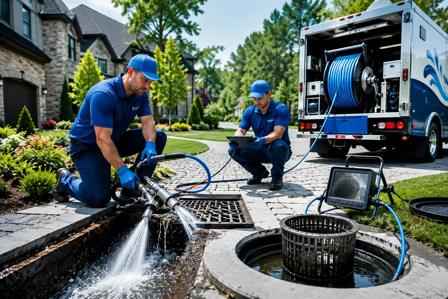 Local outdoor drain cleaning professionals in Westfield Center, OH
